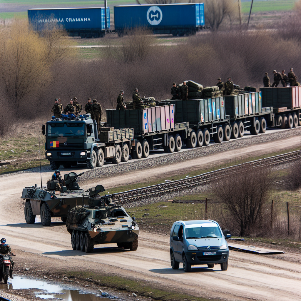 Convoaie Militare în 15 Județe în cadrul Exercițiului MApN