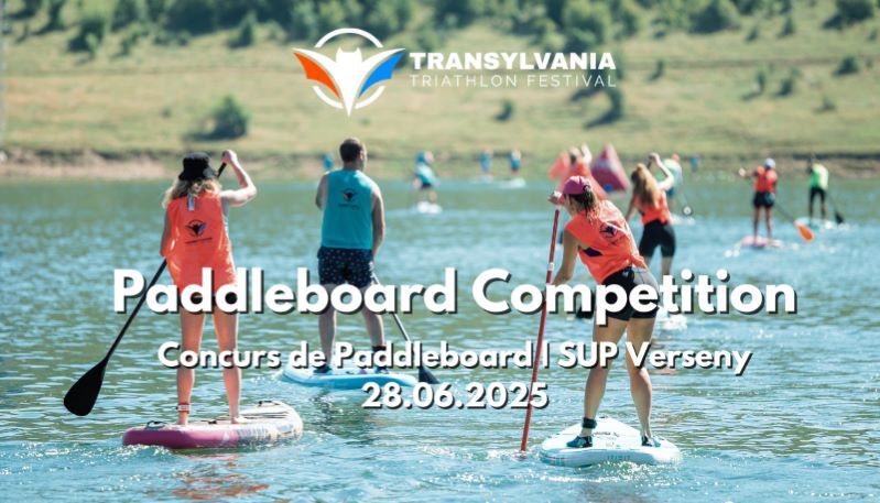 Entuziasm și adrenalină la cursa SUP de pe Lacul Bezidu-Nou