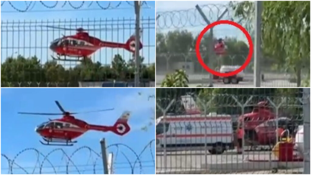 Incident neobișnuit la Târgu Jiu: Elicopterul SMURD blocat la heliport