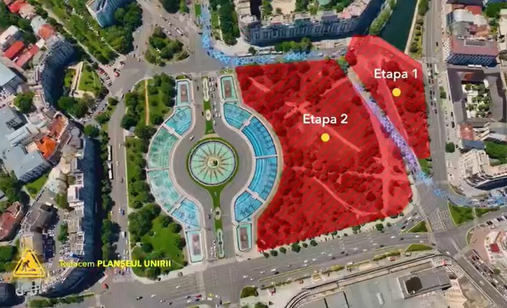 Demarează Refacerea Planșeului Unirii cu Restricții de Trafic pe Splaiul Independenței